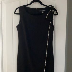 Karl Lagerfeld Black Dress Sz 6